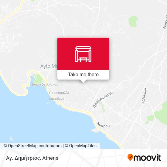 Αγ. Δημήτριος map