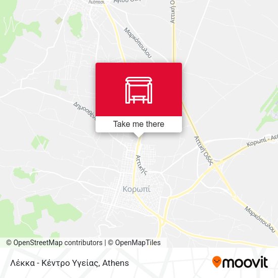 Λέκκα - Κέντρο Υγείας map