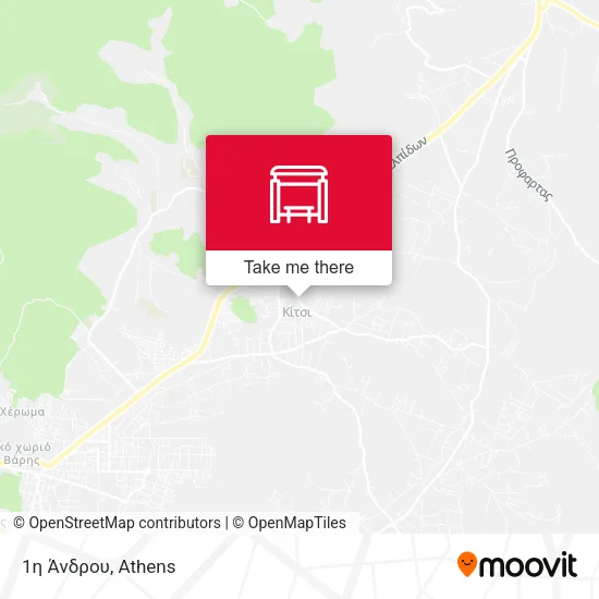 1η Άνδρου map