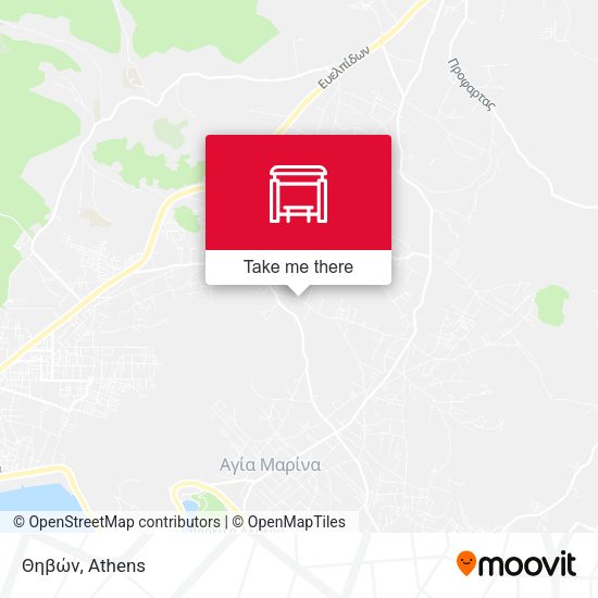 Θηβών map