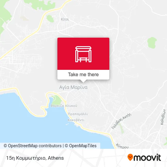 15η Κομμωτήριο map