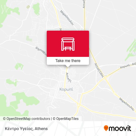 Κέντρο Υγείας map
