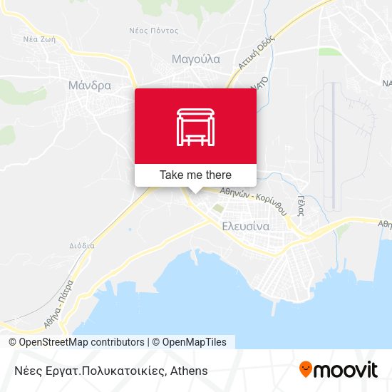 Νέες Εργατ.Πολυκατοικίες map