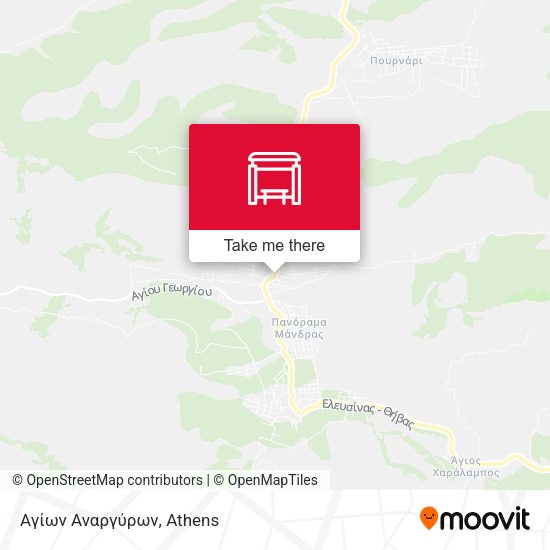 Αγίων Αναργύρων map