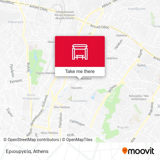 Εριουργεία map