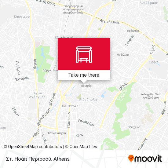 Στ. Ησάπ Περισσού map