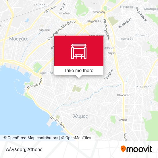 Δέγλερη map