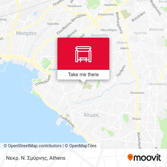 Νεκρ. Ν. Σμύρνης map