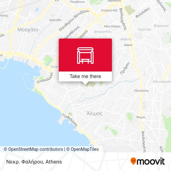 Νεκρ. Φαλήρου map