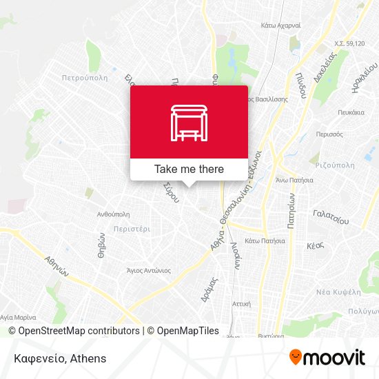 Καφενείο map