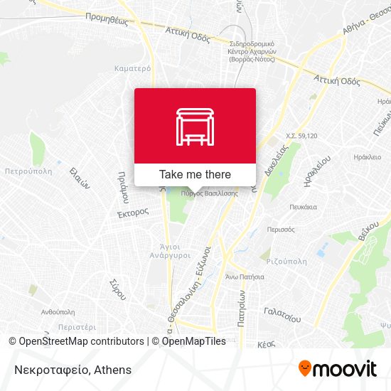 Νεκροταφείο map