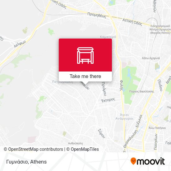 Γυμνάσιο map