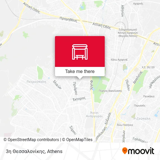 3η Θεσσαλονίκης map