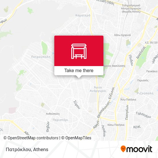Πατρόκλου map