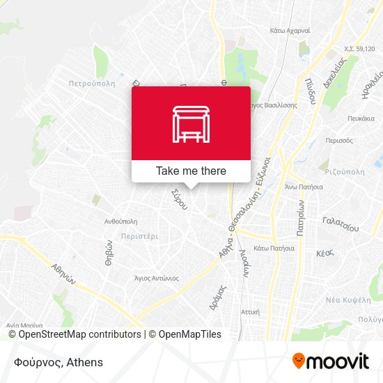 Φούρνος map