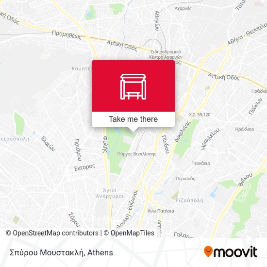 Σπύρου Μουστακλή map