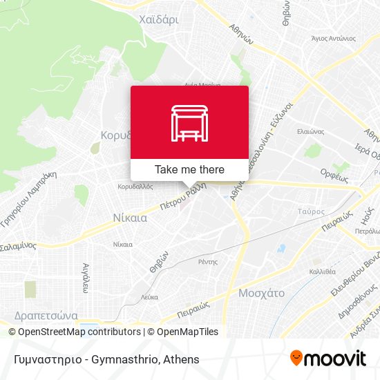 Γυμναστηριο - Gymnasthrio map