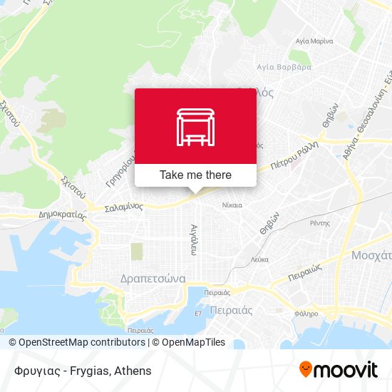 Φρυγιας - Frygias map