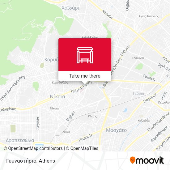 Γυμναστήριο map