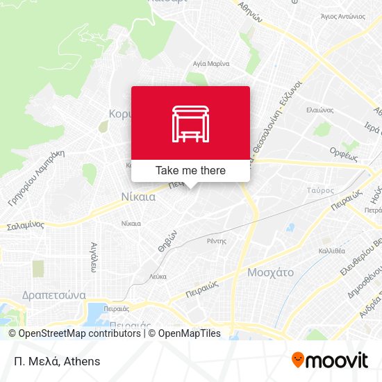 Π. Μελά map