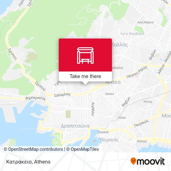 Κατράκειο map