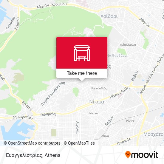 Ευαγγελιστρίας map