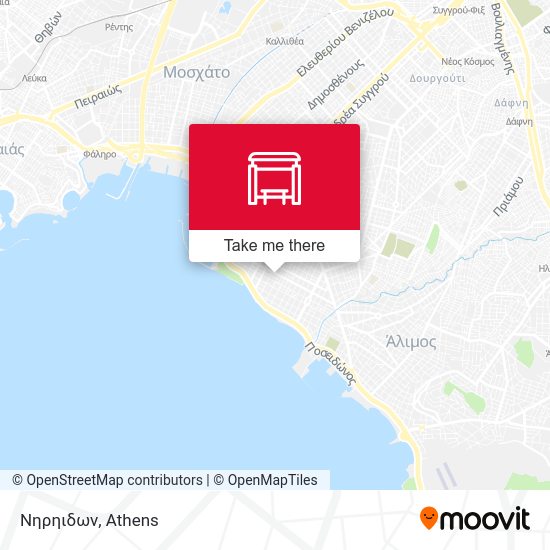 Νηρηιδων map