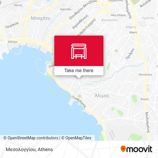 Μεσολογγίου map
