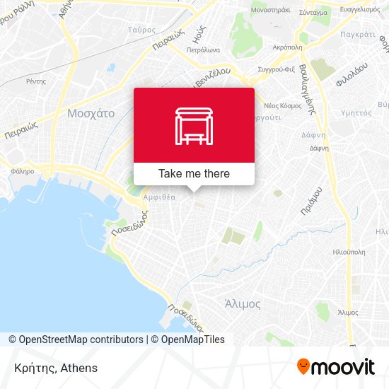 Κρήτης map