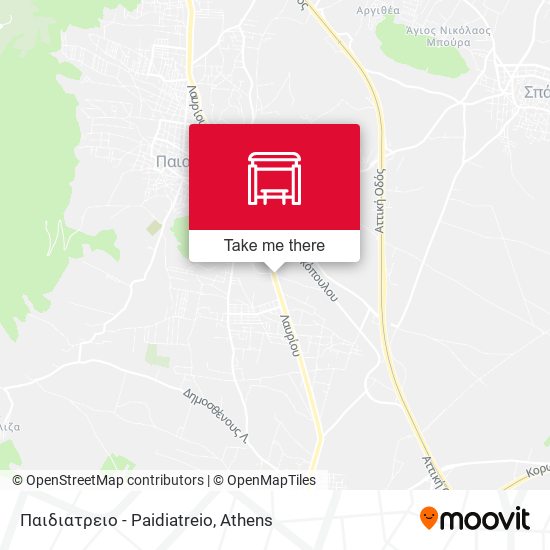 Παιδιατρειο - Paidiatreio map