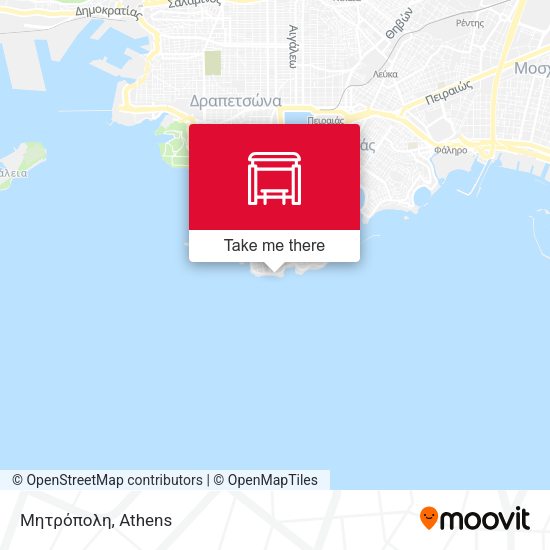 Μητρόπολη map