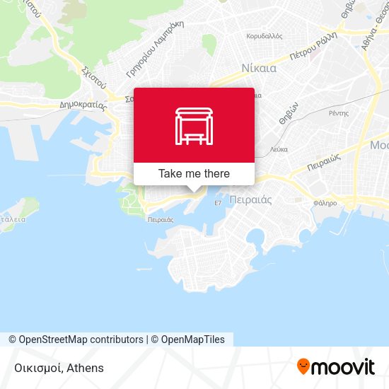 Οικισμοί map