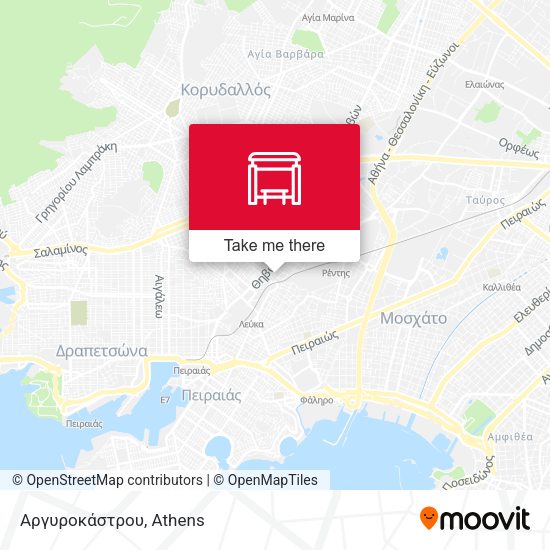 Αργυροκάστρου map