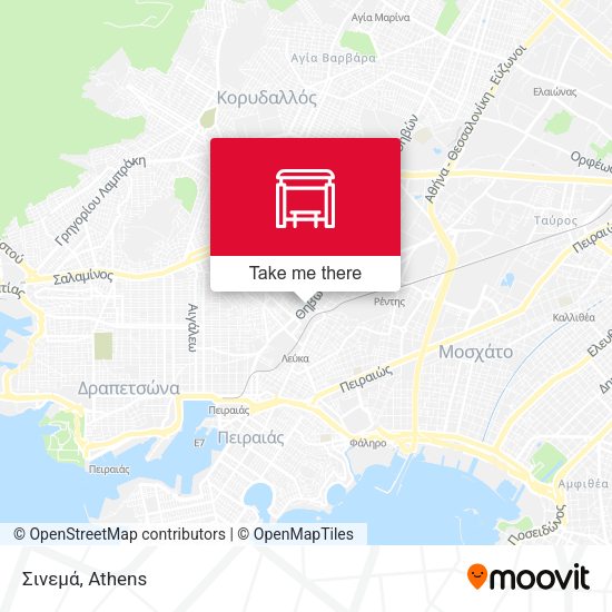 Σινεμά map