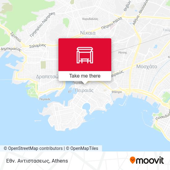 Εθν. Αντιστασεως map