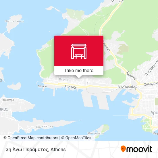 3η Άνω Περάματος map