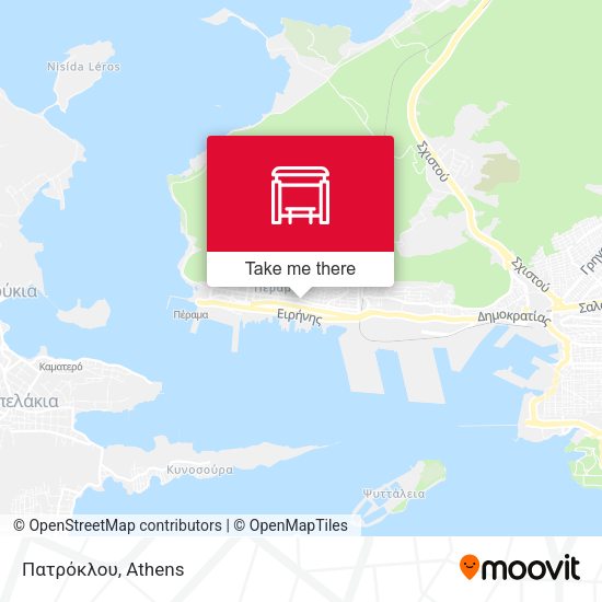 Πατρόκλου map