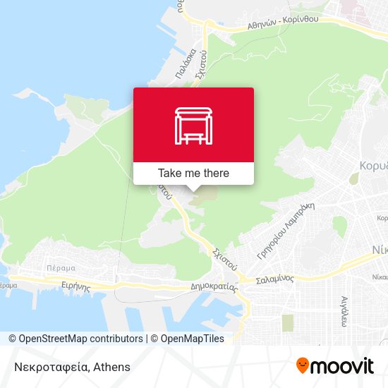 Νεκροταφεία map