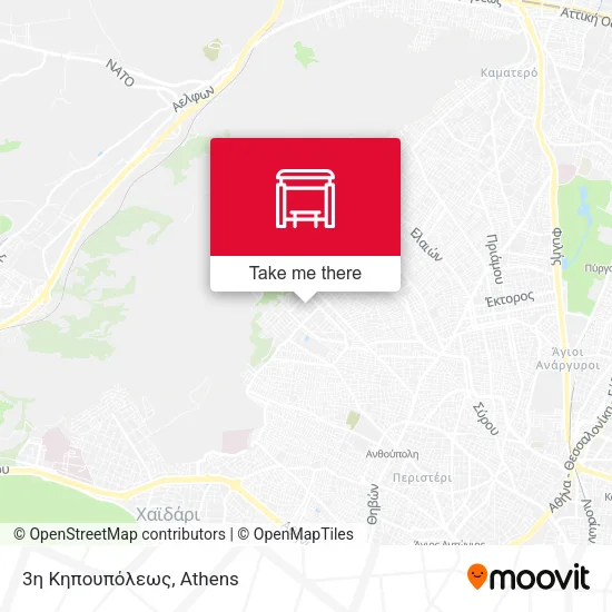 3η Κηπουπόλεως map