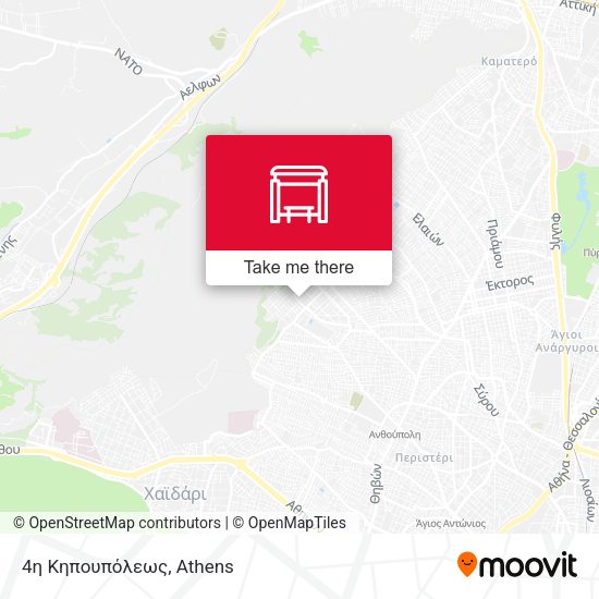 4η Κηπουπόλεως map