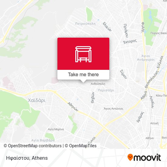 Ηφαίστου map