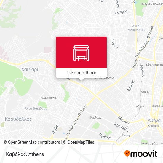 Καβάλας map