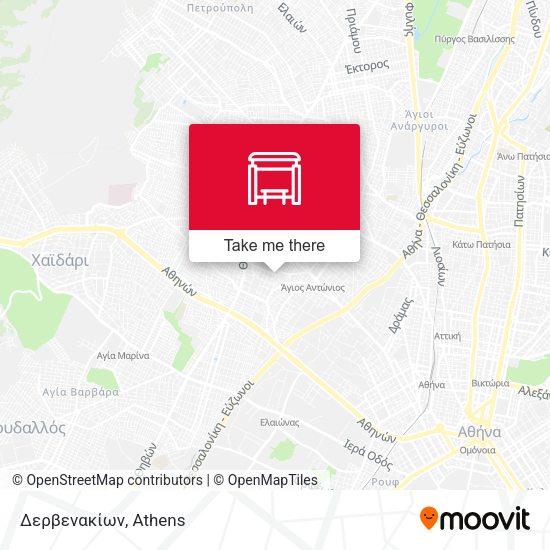 Δερβενακίων map