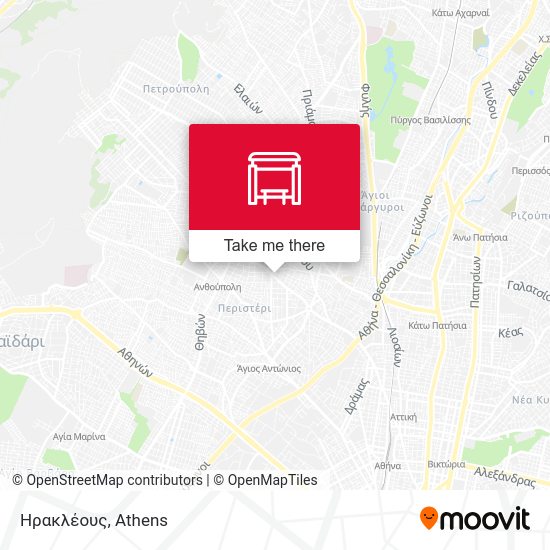 Ηρακλέους map