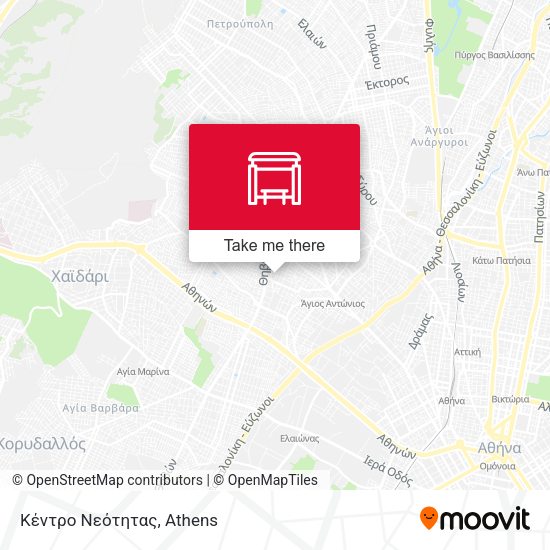 Κέντρο Νεότητας map