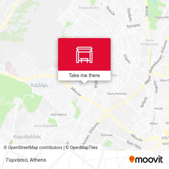 Γυμνάσιο map
