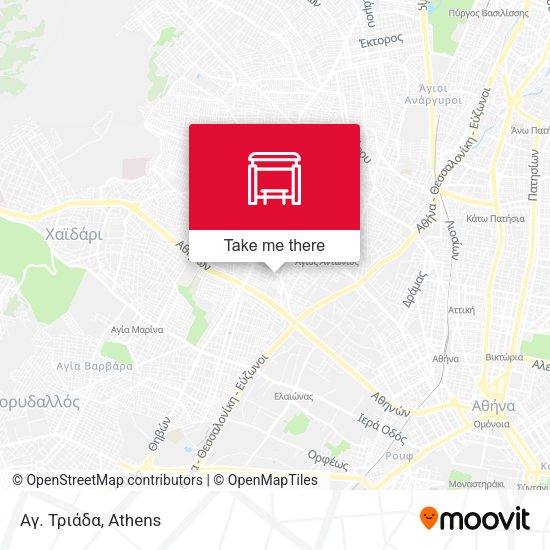 Αγ. Τριάδα map