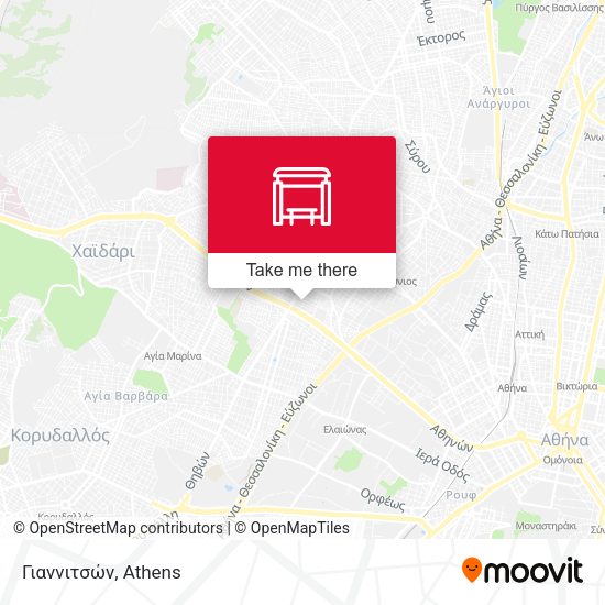 Γιαννιτσών map