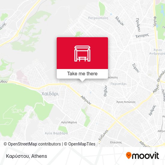 Καρύστου map