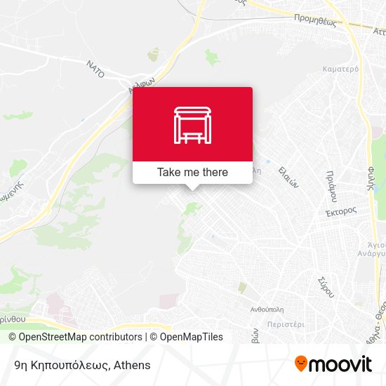 9η Κηπουπόλεως map